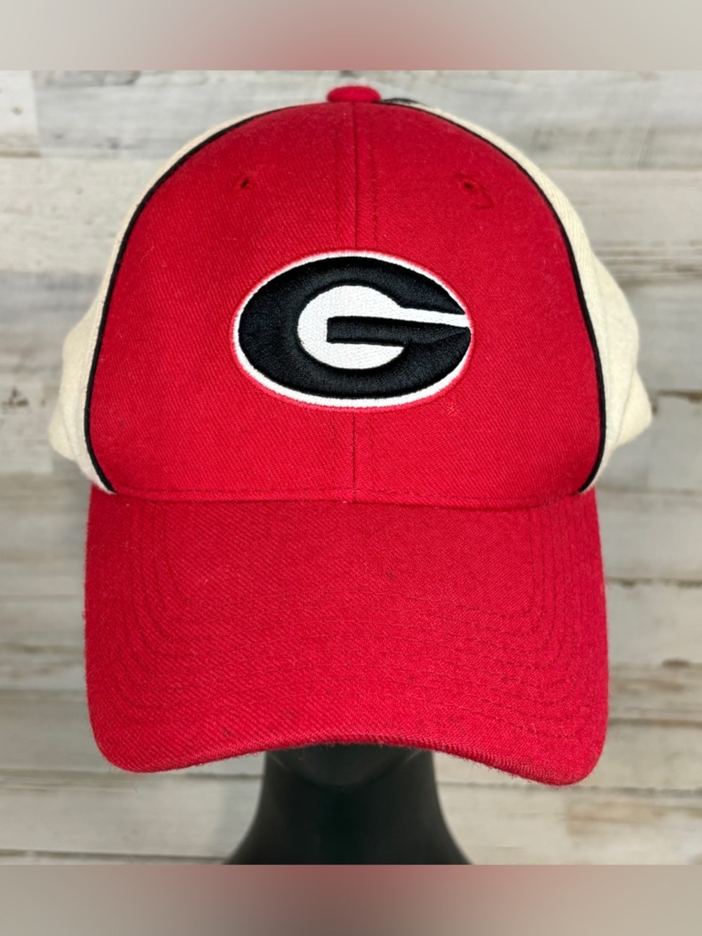 Vintage Georgia Bulldogs Nike Team Cap Hat 100% Wool NCAA Adjustable Strapback